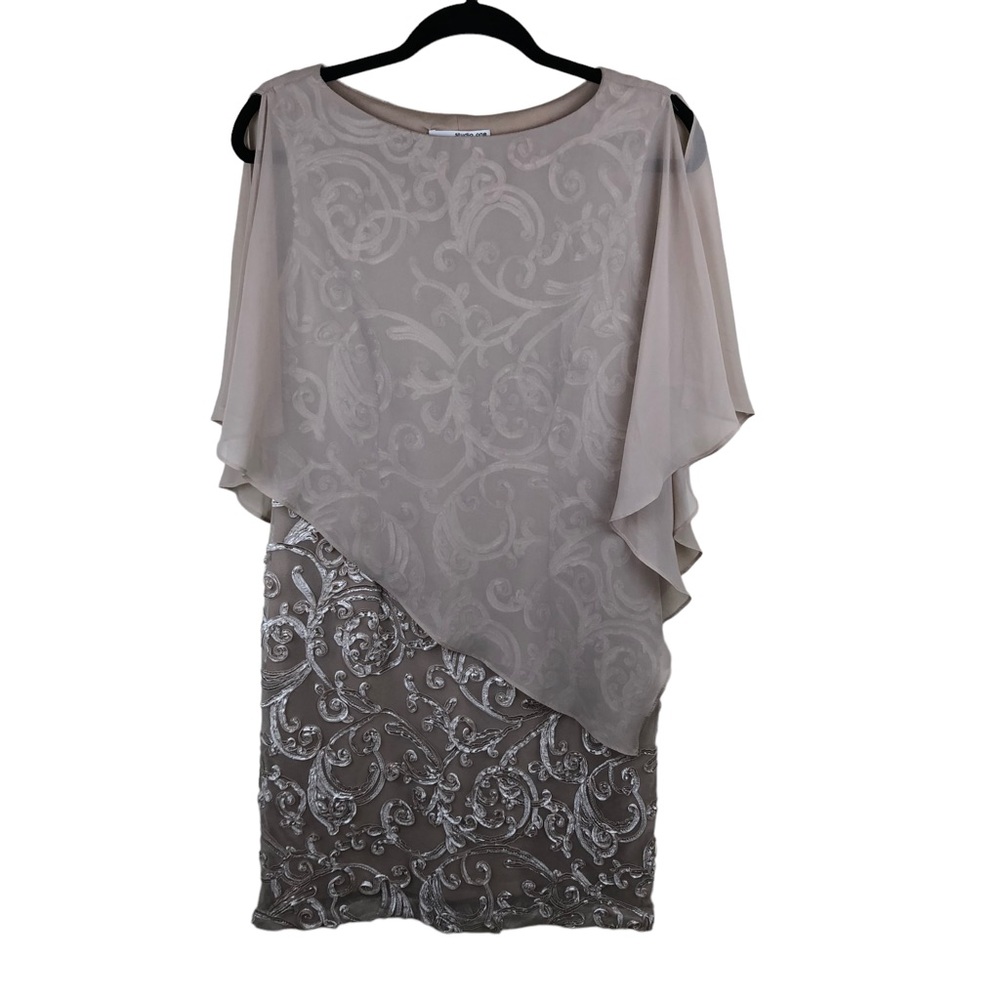 Mother of the Bride Special Occassion Dress Nude Size 6 NEW